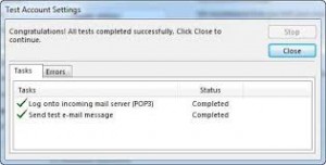 Procedure to configure MS Outlook 6
